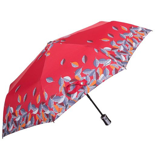 Skládací deštník Listí, červená