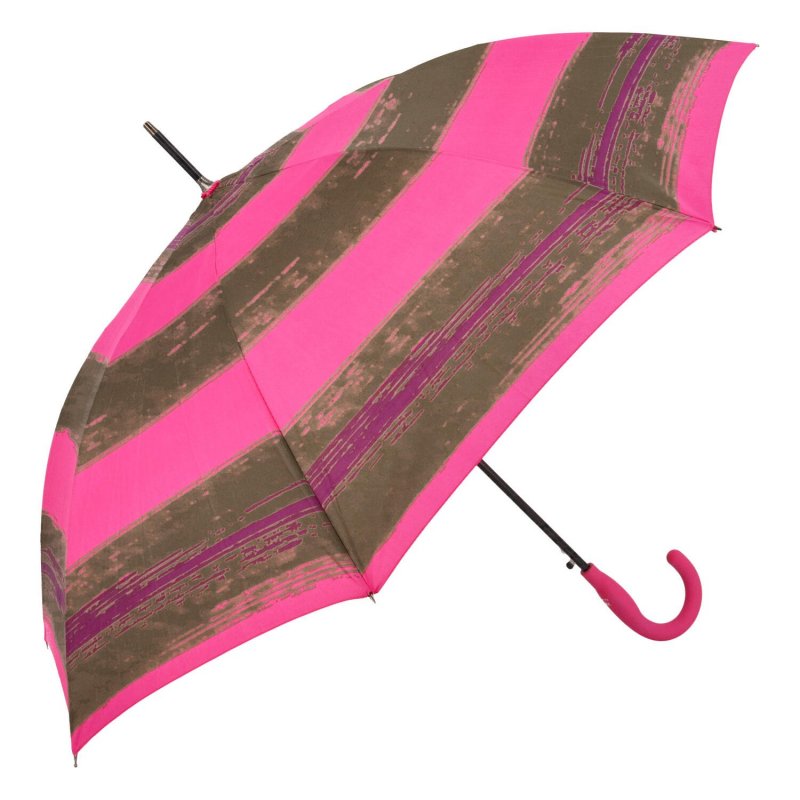 Velký barevný holový deštník Marcel, růžová