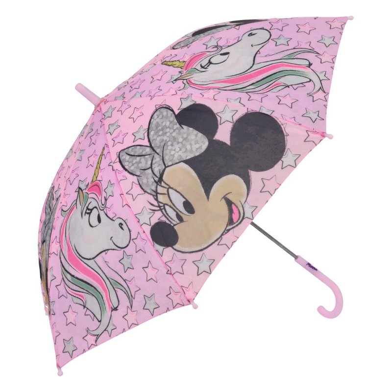 Dětský vystřelovací deštník Minnie, růžová