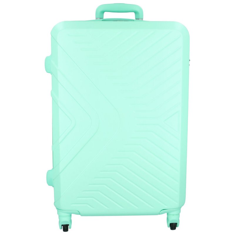 Cestovní kufr Carbon 2.0 světle zelená, vel. M