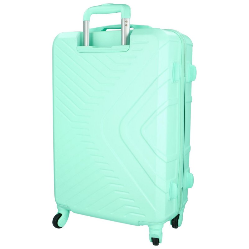 Cestovní kufr Carbon 2.0 světle zelená, vel. M