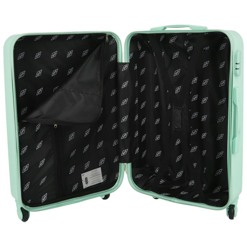 Cestovní kufr Carbon 2.0 světle zelená, vel. L