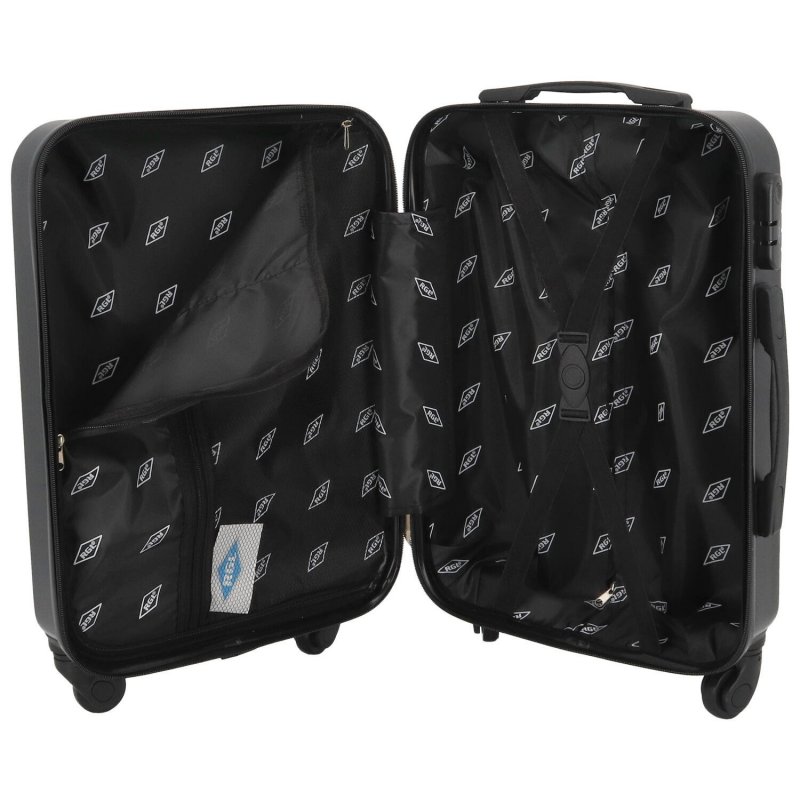 Cestovní kufr Carbon 2.0 černý, vel. S