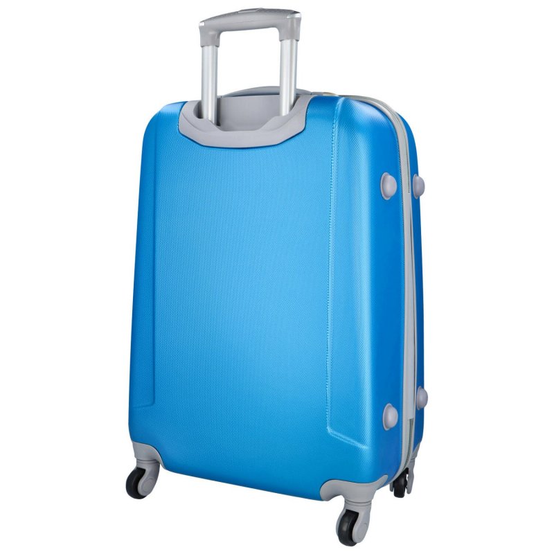 Cestovní kufr Jelly modrý vel. M
