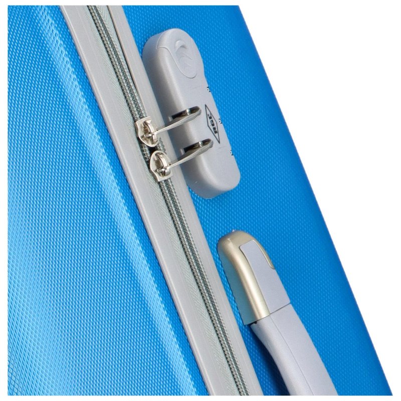 Cestovní kufr Jelly modrý vel. L