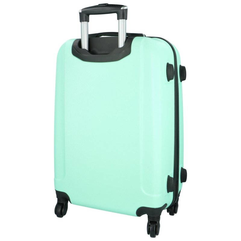 Cestovní kufr Traveler světle zelený vel. M
