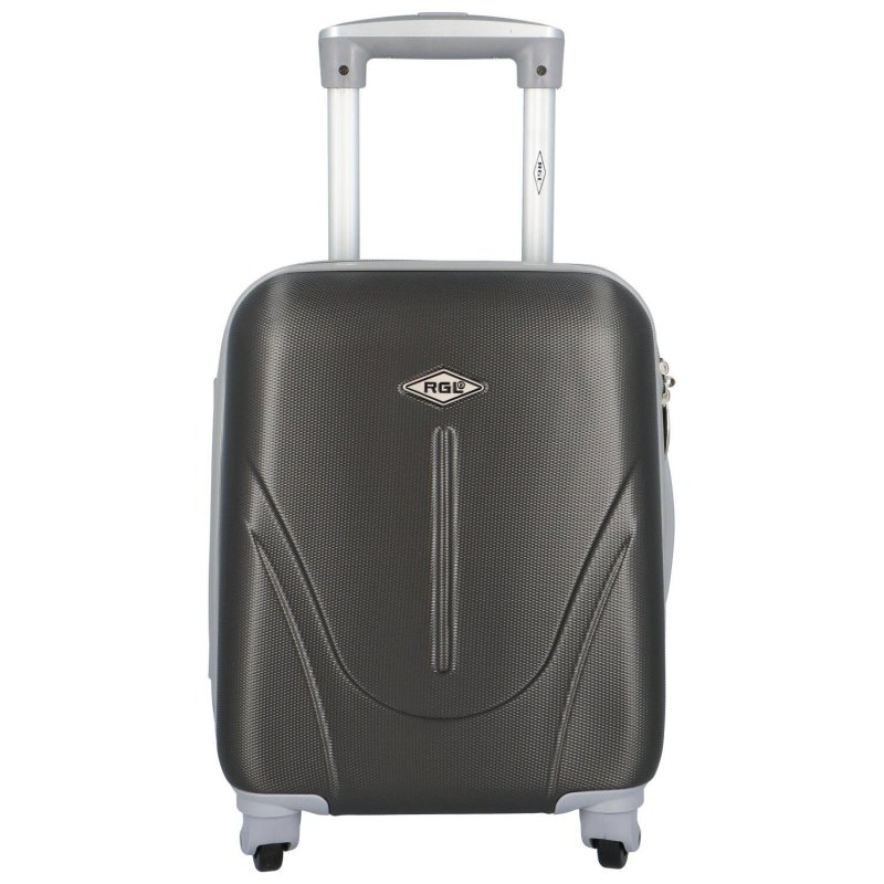 Příruční cestovní kufr Traveler 2.0 tmavě šedý vel. XS