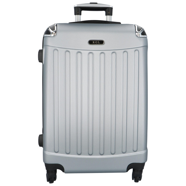 Sada cestovních kufrů Carbon stříbrný