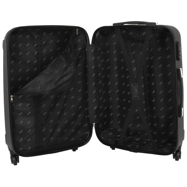 Sada cestovních kufrů Carbon tmavě šedý