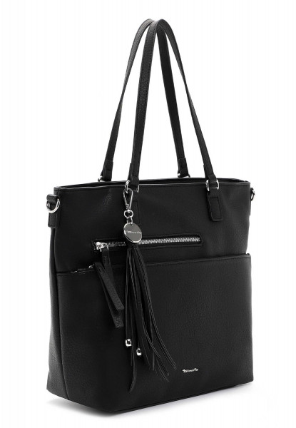 Dámská koženková kabelka Tamaris elegance, černá