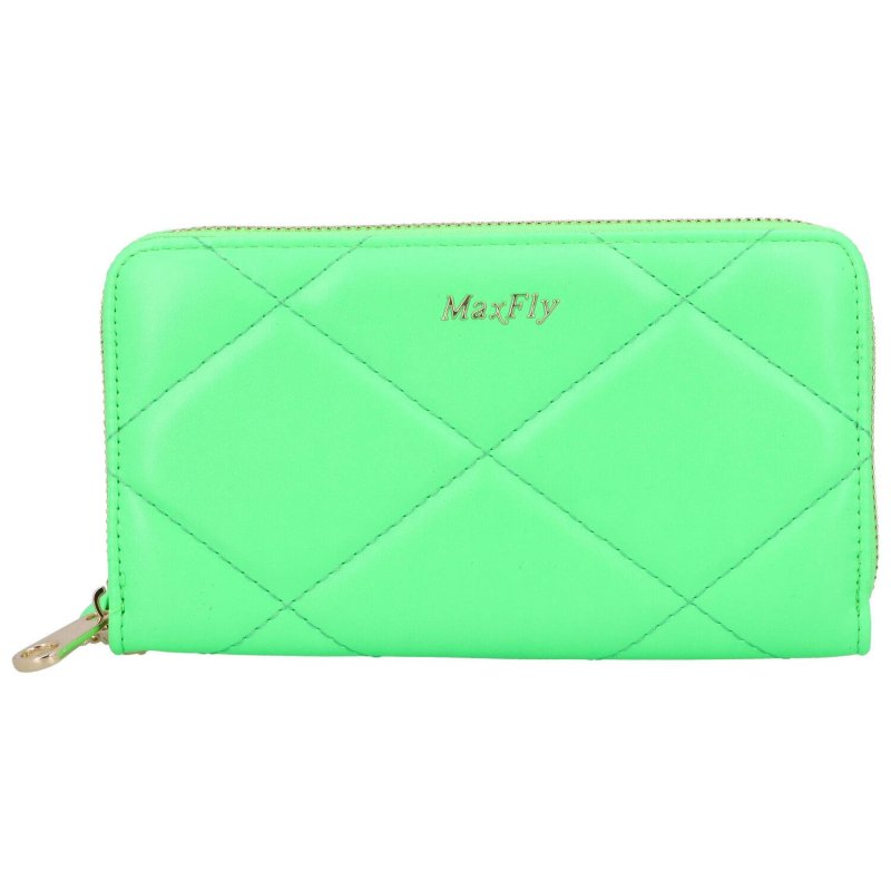 Dámská koženková peněženka MaxFly Late, zelená