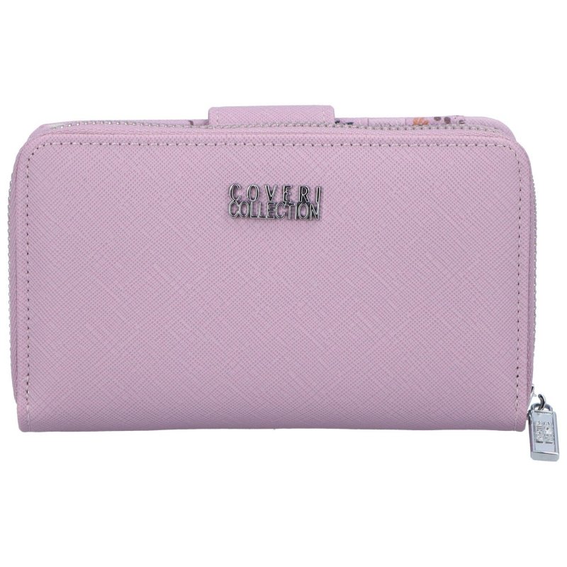 Trendová dámská koženková peněženka Covery Alido, lila