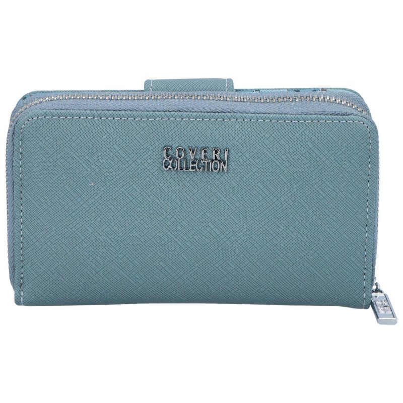 Trendová dámská koženková peněženka Covery Alido, modrá