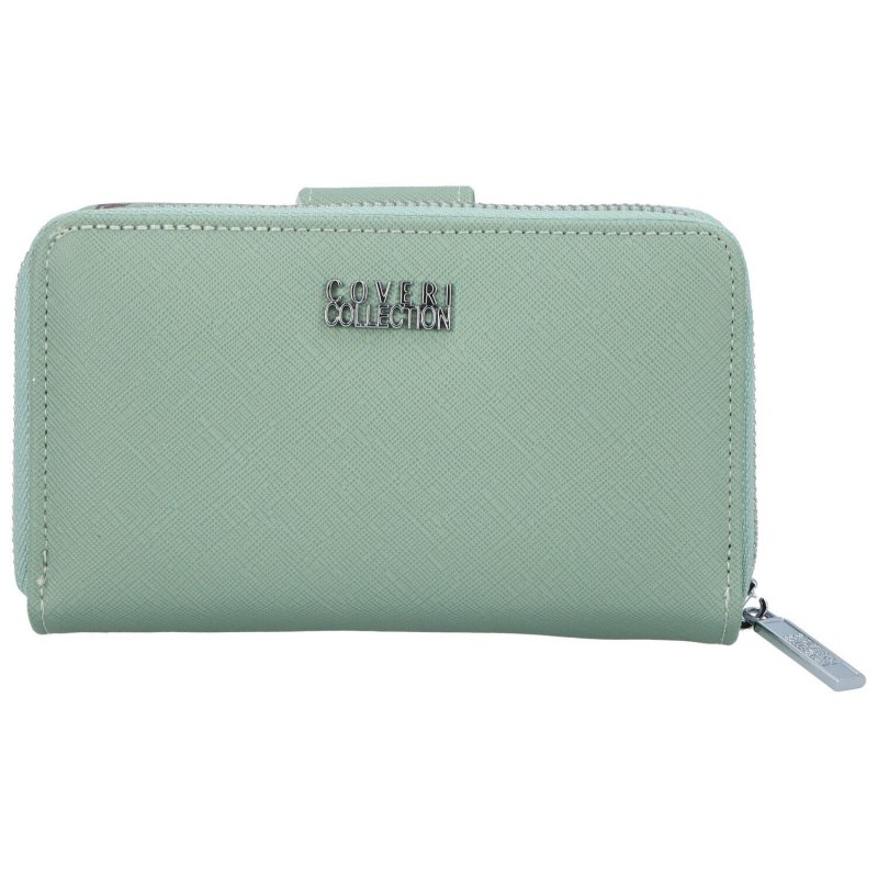 Trendová dámská koženková peněženka Covery Alido, zelená