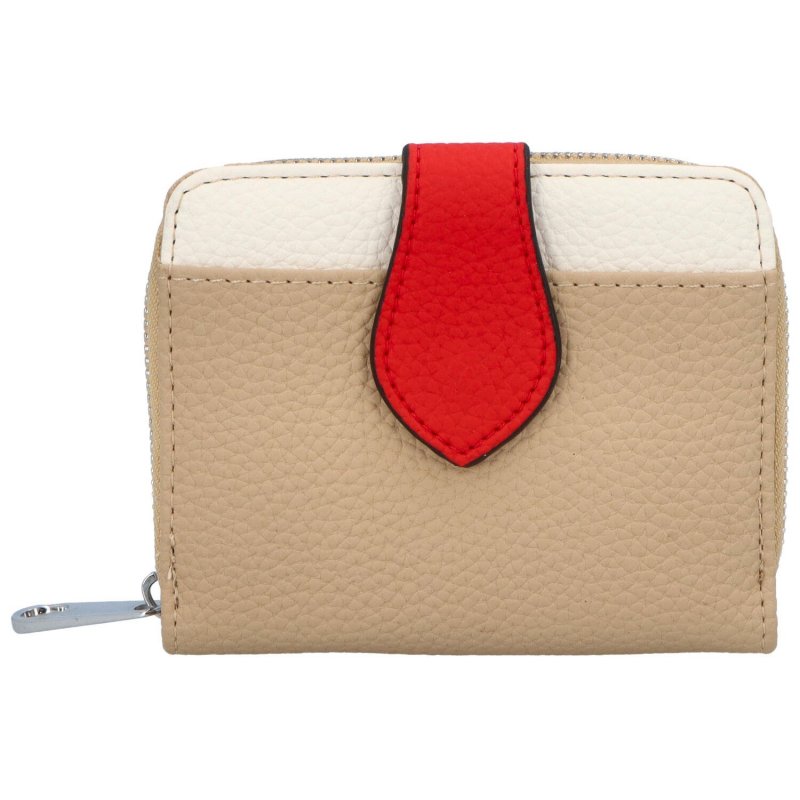 Trendová koženková peněženka MaxFly Kove, khaki