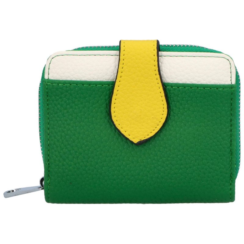 Trendová koženková peněženka MaxFly Kove, zelená