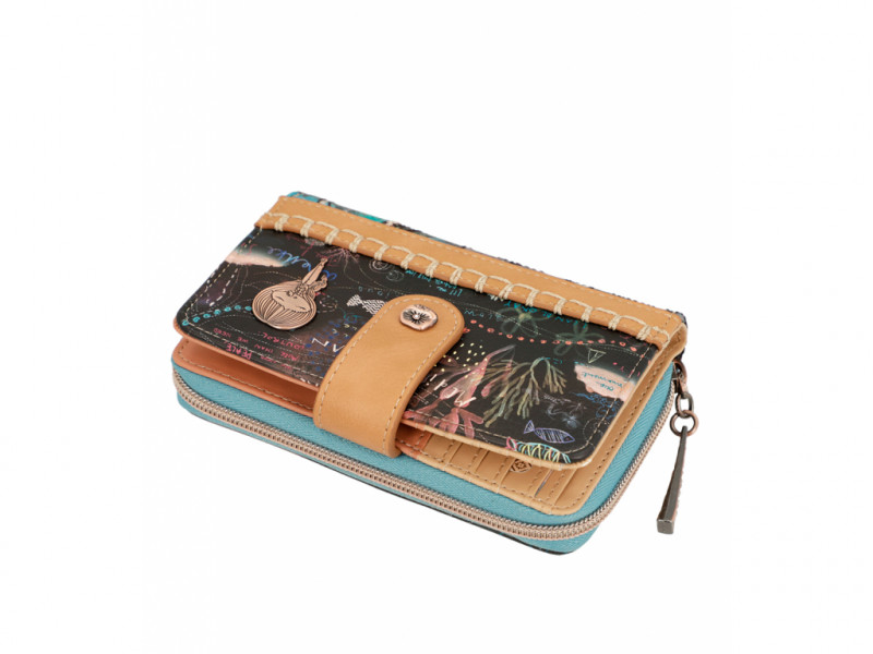 Dámská koženková peněženka Anekke Coral, střední
