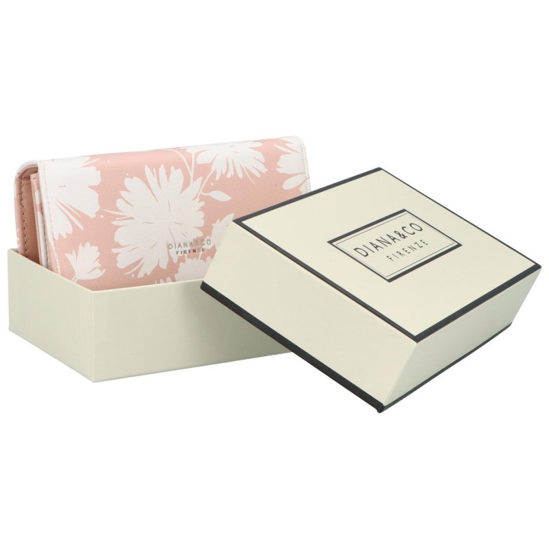Praktická dámská koženková peněženka Conrad, růžová