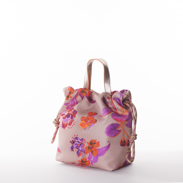 Romantická dámská kabelka Oilily Flower, růžová