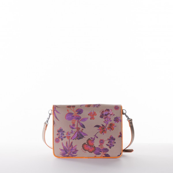 Romantická dámská společenská kabelka Oilily flower, růžová