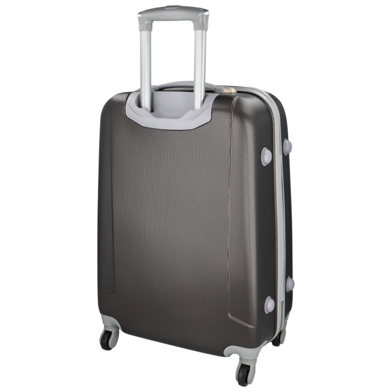 Cestovní kufr Jelly velikost L, tmavě šedá