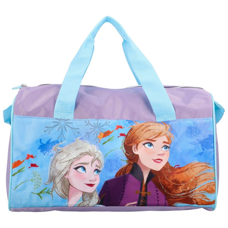 Lehká dětská cestovní taška Frozen, světle modrá/fialová
