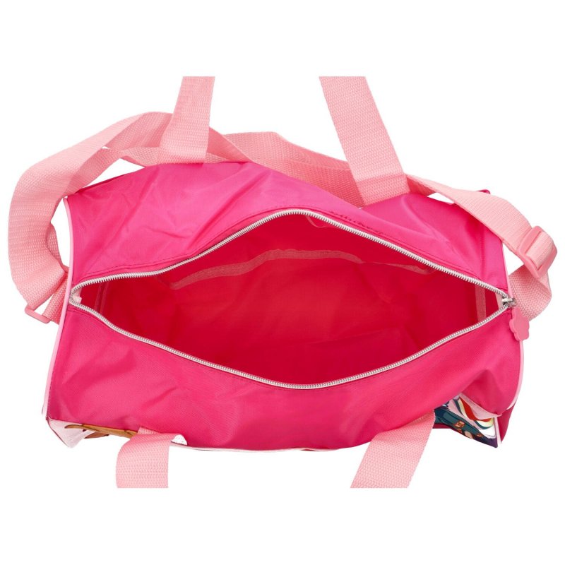 Lehká dětská cestovní taška Tlapková patrola, růžová/výrazná růžová