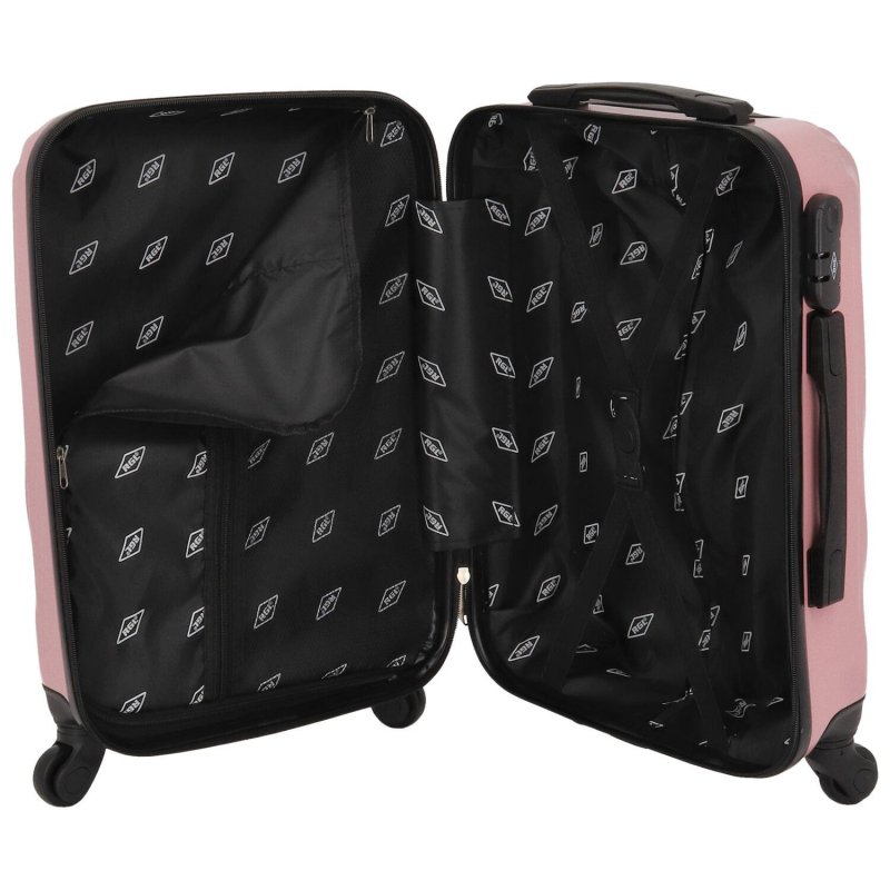 Cestovní pilotní kufr Travel Pink, růžová S