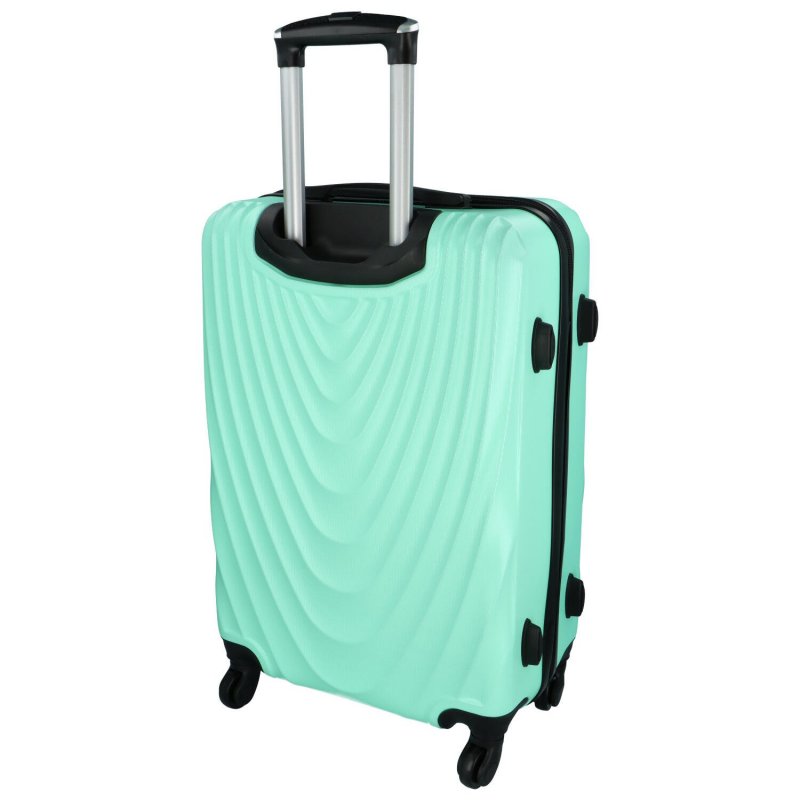 Cestovní kufr Travel Green, zelená M