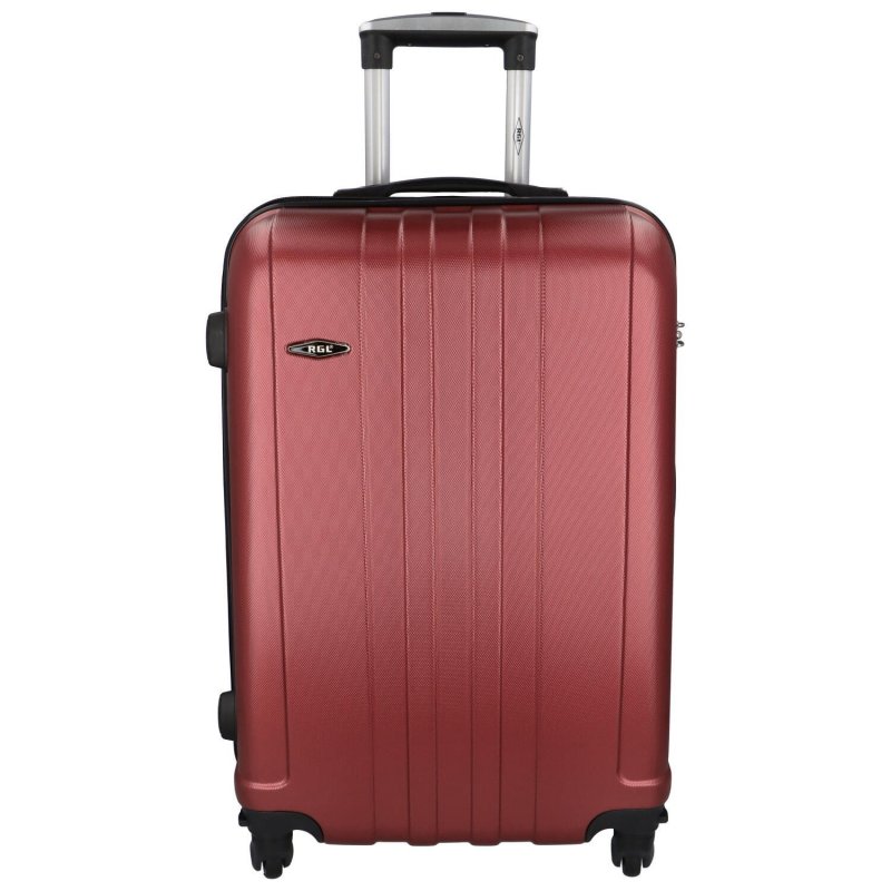 Cestovní kufr Normand Marron, hnědočervená S