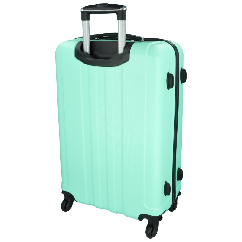Cestovní kufr Normand Green,  světlezelená M