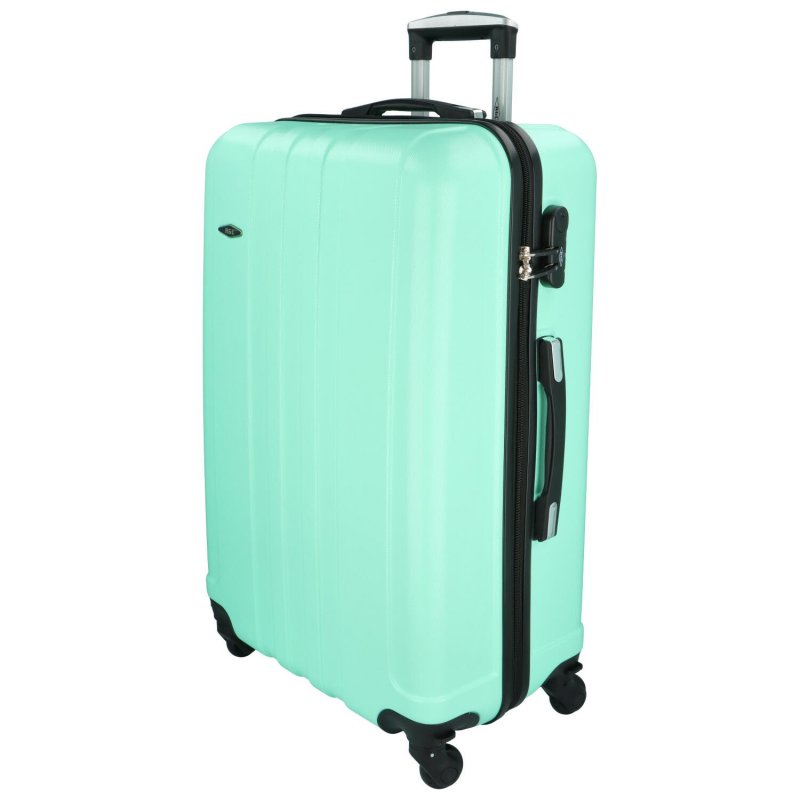 Cestovní kufr Normand Green,  světlezelená L