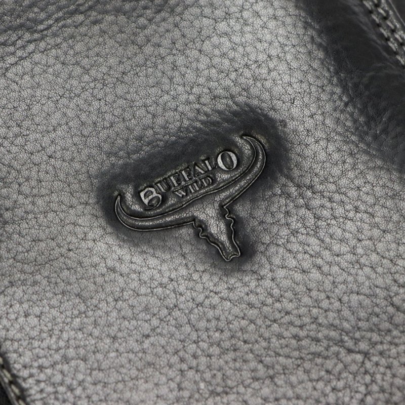 Luxusní pánská kožená taška Erla, černá