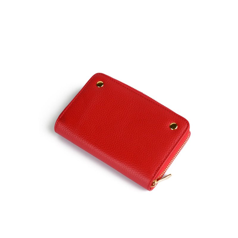 Stylová dámská kožená peněženka VUCH Sian, červená