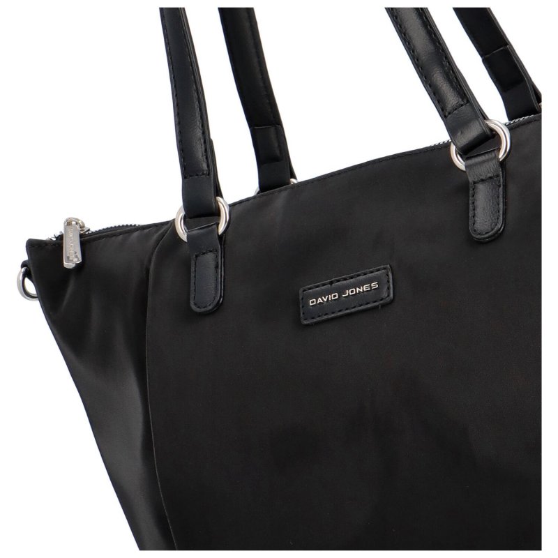 Trendová dámská kombinovaná kabelka přes rameno Abilio, černá