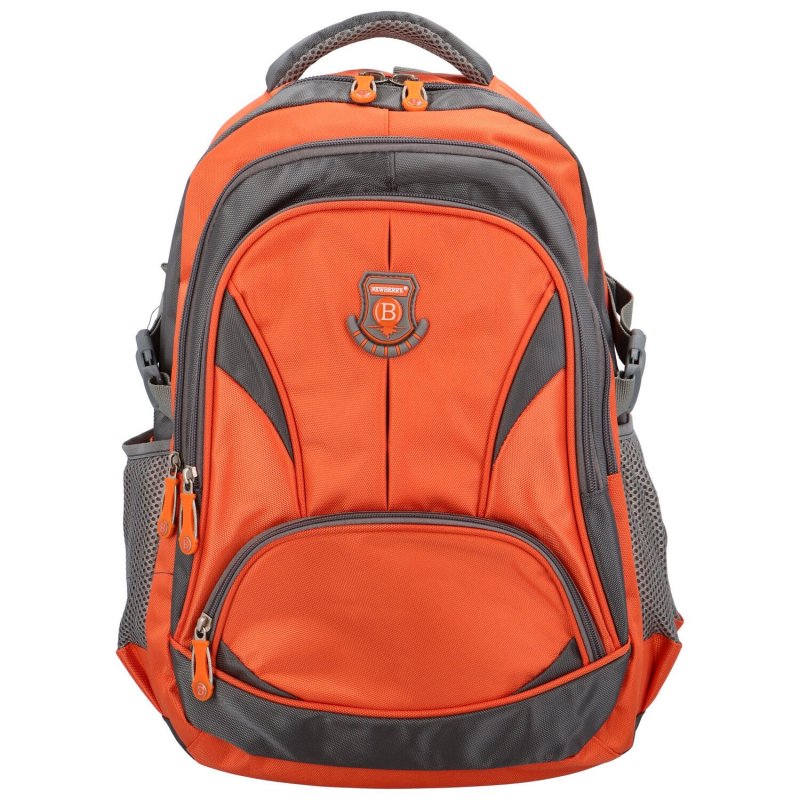 Univerzální studentský látkový batoh Fali, oranžová