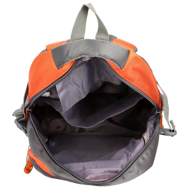 Univerzální studentský látkový batoh Fali, oranžová