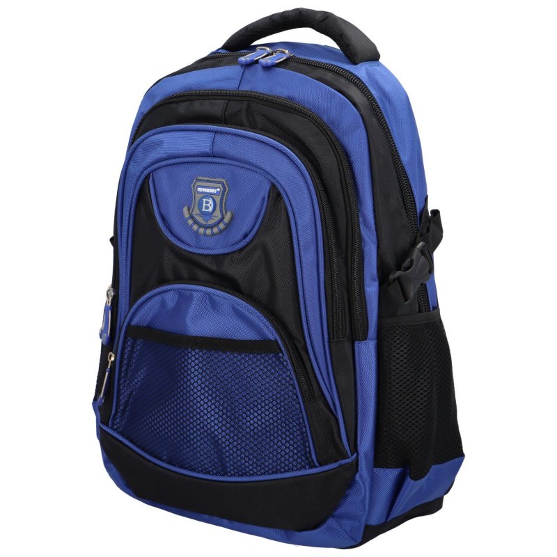 Univerzální studentský látkový batoh Elko,  modrá
