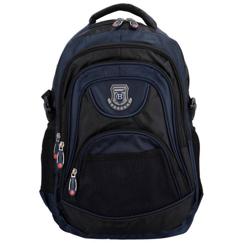 Univerzální studentský látkový batoh Elko,  tmavě modrá