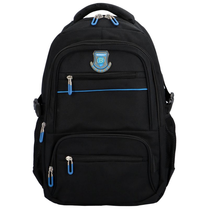 Univerzální studentský látkový batoh Liko, modrá
