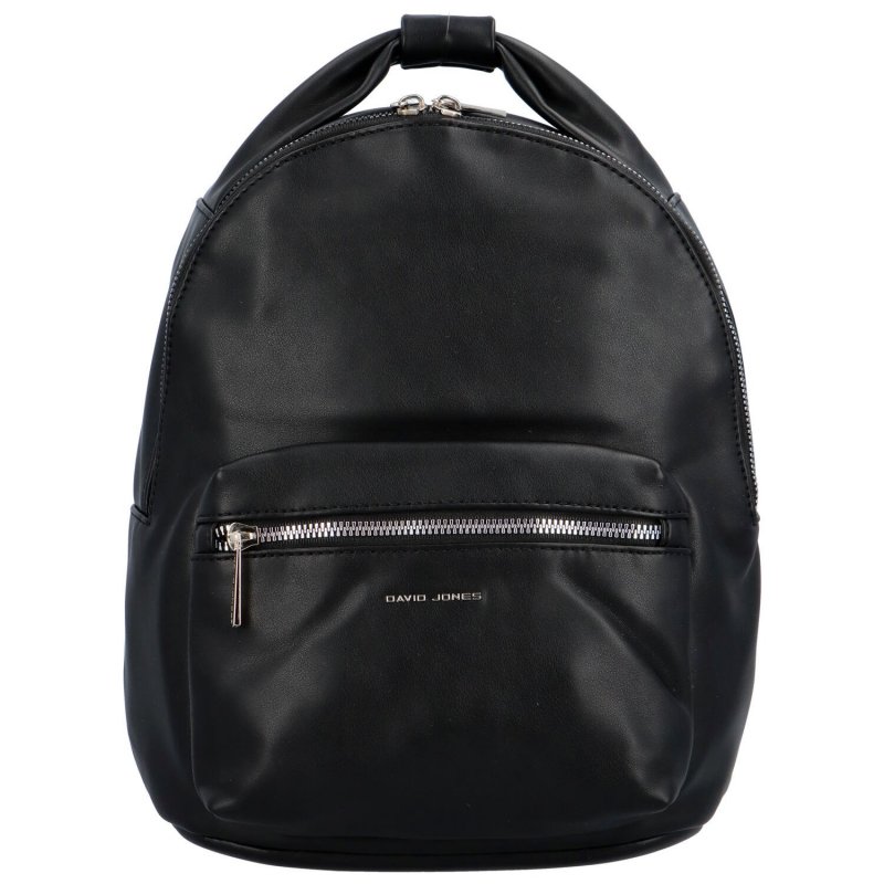 Trendový dámský koženkový batoh Elba, černá