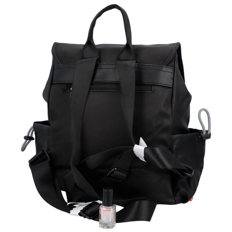 Módní stylový batoh z lehkého materiálu Albina, černá