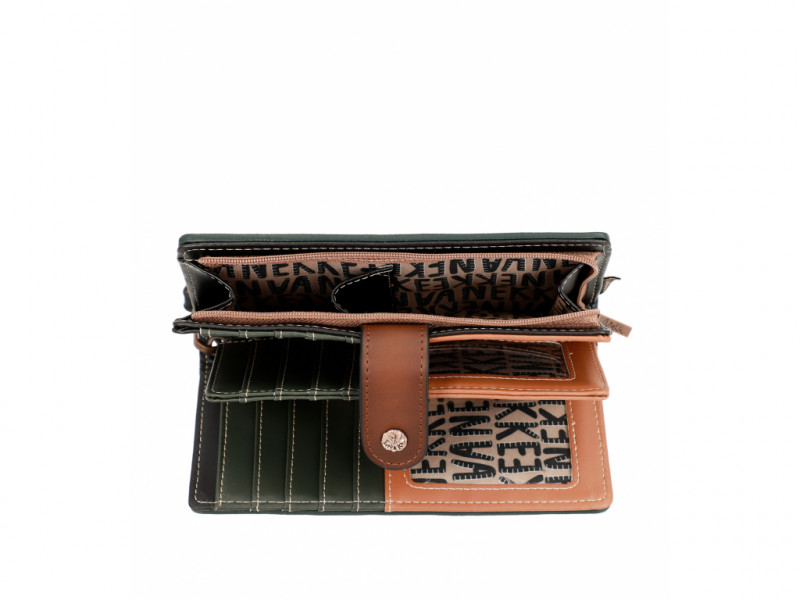 Dámská koženková peněženka Anekke Forest, velká