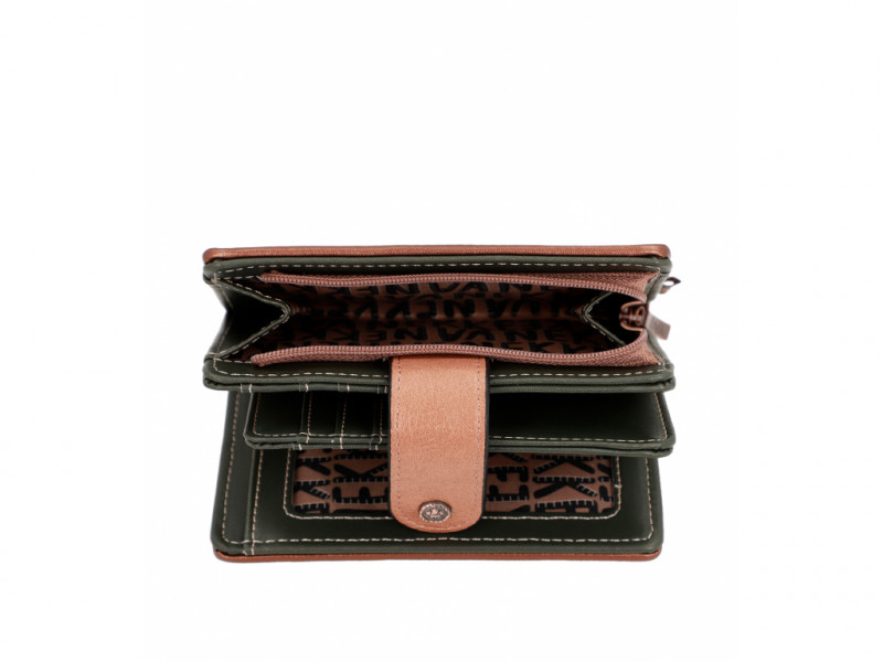 Dámská koženková peněženka Anekke Forest, střední