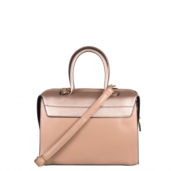 Luxusní dámská koženková kabelka do ruky Bulaggi Esmee, světle růžová