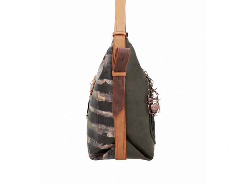Dámská koženková taška přes rameno Anekke Wild Forest