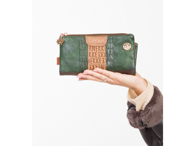 Dámská koženková měkká peněženka Anekke Urban Forest, velká