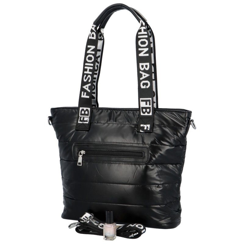 Volnočasová dámská vatovaná taška  Marinos, černá
