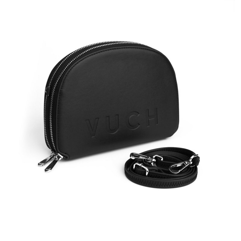Trendová dámská koženková kabelka VUCH Caira, černá
