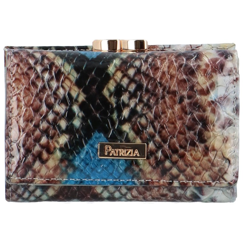 Luxusní dámská kožená peněženka Ulrycha, hadí vzor